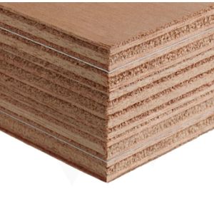 40mm Okoume Aluplex 10jr garantie- kwaliteit B/BB, onbehandeld