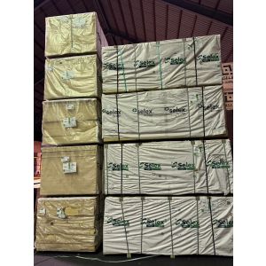 PAK A 65 STUKS - 15mm Radiata pine underlayment CP/C, rechte kanten, onbehandeld 244x122cm