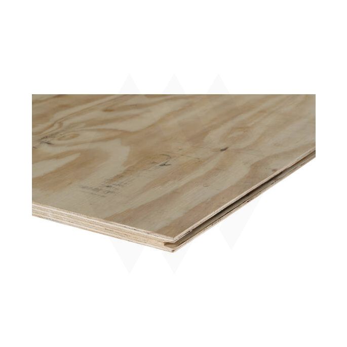 18mm Elliottis pine underlayment C+/C, tong & groef, onbehandeld