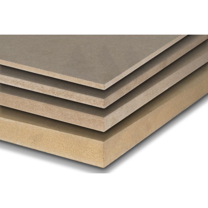 18mm XXXL MDF E1, onbehandeld