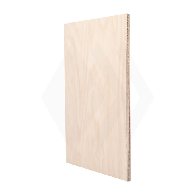 12mm berken multiplex, transparante melamine - 250x125cm
