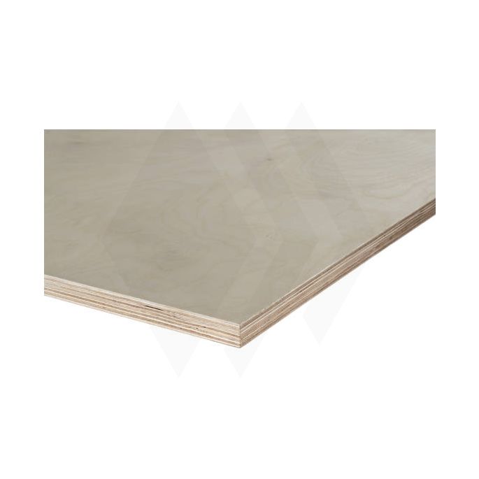 21mm berken multiplex, kwaliteit CP/CP onbehandeld - 250x125cm