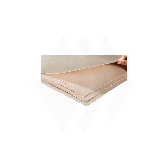 0.6mm berken vliegtuigtriplex, kwaliteit AB/B onbehandeld