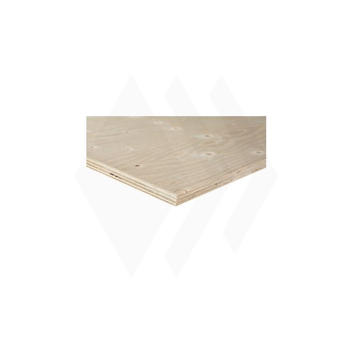 12mm vuren multiplex, kwaliteit B/BB onbehandeld - 153x305cm