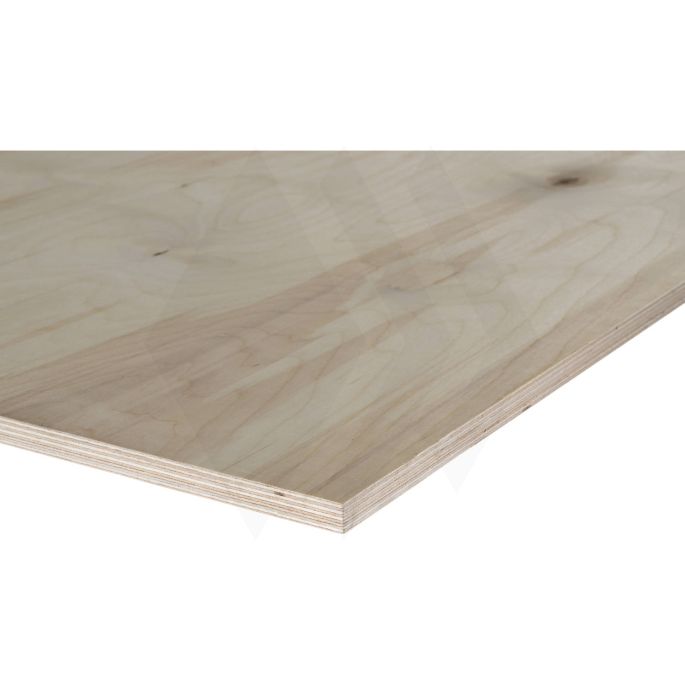 PAK A 33 STUKS - 12mm berken multiplex CP/C vierkantjes 1525x1525mm