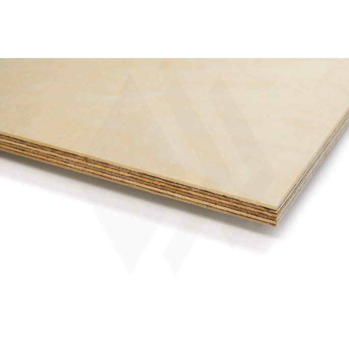 5mm berken multiplex, kwaliteit B/BB onbehandeld - 153x153cm