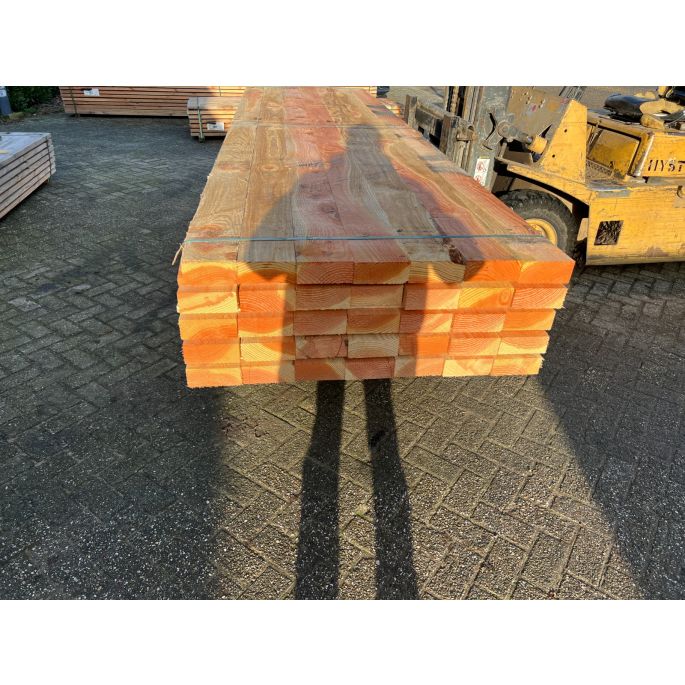 PAK A 35 STUKS - DOUGLAS BALKEN FIJN BEZAAGD 63X150MM 400CM 