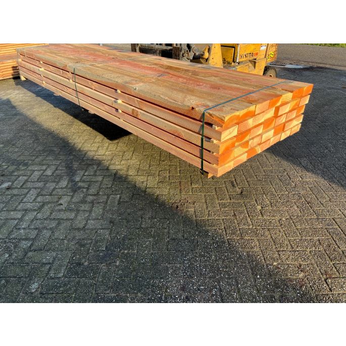 PAK A 35 STUKS - DOUGLAS BALKEN FIJN BEZAAGD 63X150MM 400CM 