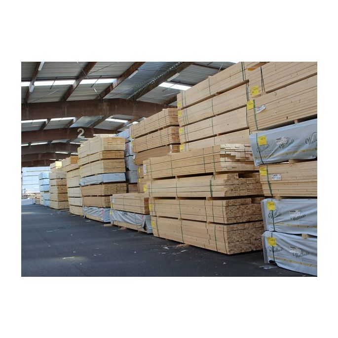 Vuren balk/regel geschaafd 50x75mm