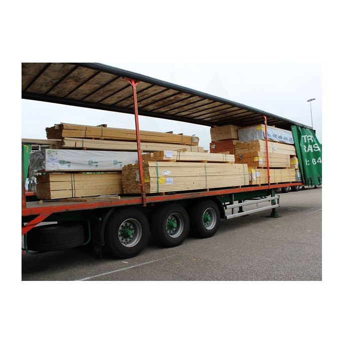 Vuren balk/regel geschaafd 50x75mm