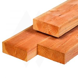 Lariks/Douglas balk vers gezaagd, onbehandeld 63x175mm