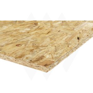 18mm OSB3, rondom tong & groef, onbehandeld HALVE PLATEN 244x59cm