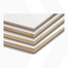 9mm MDF E1, wit gegrond 244x122cm