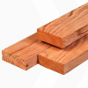 Lariks/Douglas balk vers gezaagd, onbehandeld 50x100mm