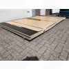 PAK A 10 STUKS 9mm FORTODECK berken betonplex donkerbruin antislip geweven 185x305cm