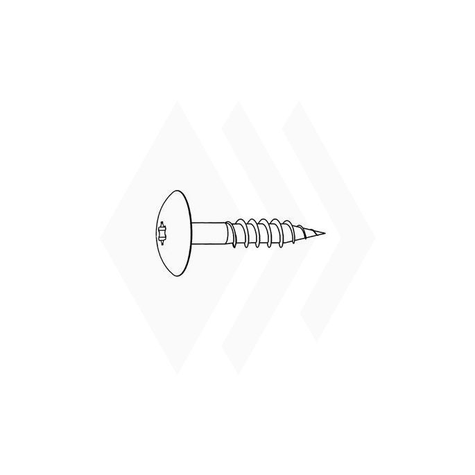 TRESPA Schroef 4,2x38mm kleur Ral 7039 quartzgrijs (doos a 100stuks) 4,2x38mm