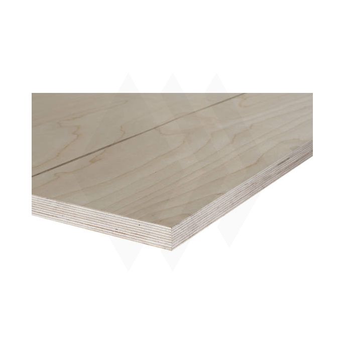 27mm berken multiplex, kwaliteit CP/CP onbehandeld - 153x305cm