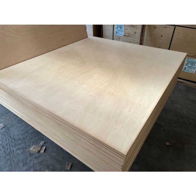 PAK A 24 STUKS - 18mm berken multiplex BB/BB 153x153cm (pakketnr. PAK0006834)