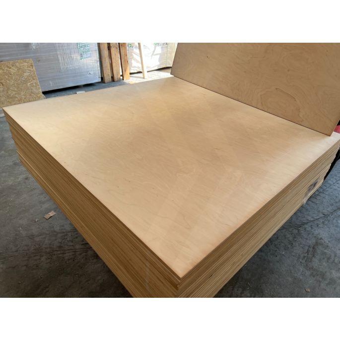 PAK A 24 STUKS - 18mm berken multiplex BB/BB 153x153cm (pakketnr. PAK0006834)